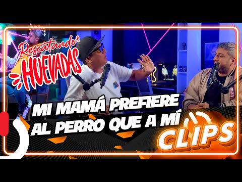 "MI MAMÁ PREFIERE AL PERRO QUE A MI" - CLIP RESCATANDO HUEVADAS