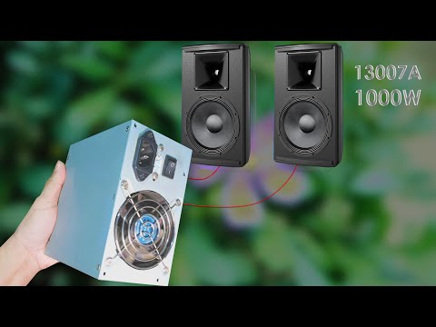How to make STEREO amplifiers with ATX PC power parts | Class A