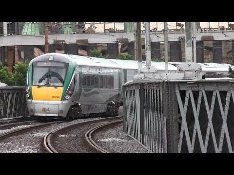 22000 Class Intercity Train number 22246 - Tara Street Station, Dublin