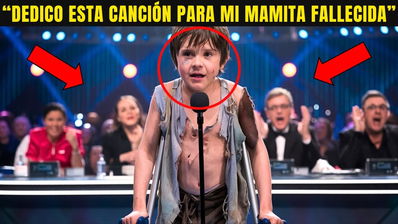 Niño Mendigo Refugiado Canta En Un Programa De Televisión, Cuando Empieza A Cantar, Nadie Llora...