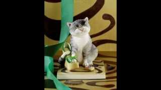 Кошки статуэтки. Очень красивые и уютные (Cat figurines. Very nice and cozy)