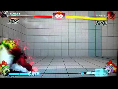 SSFⅣ AE 2012  EVIL Ryu combo