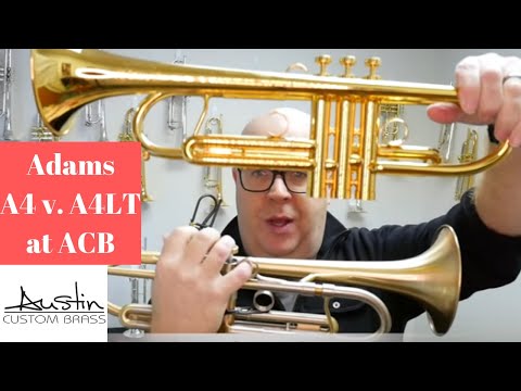 Adams A4 Selected Series Trumpet in Satin Lacquer! image 18