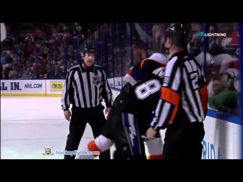 James Van Riemsdyk vs Randy Jones Feb 15, 2011