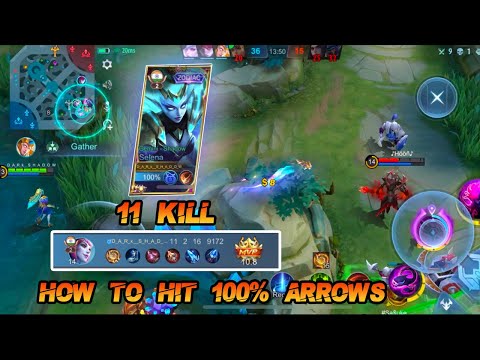 This is the new satisfying one hit Selena Build l HOW TO HIT 100% ARROWS l SALENA BEST BUILD 2023...