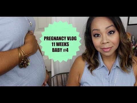 PREGNANCY VLOG 11 WEEKS: BABY #4 | MommyTipsByCole Video