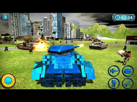 Transform Robot Tanks Action Game - New Tanks Games - Android Gameplay