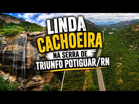 VOCÊ JÁ VIU? LINDA CACHOEIRA NA SERRA DE TRIUNFO POTIGUAR/RN. 