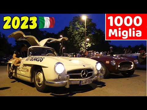 1000 Miglia 2023 - Day 3, Modena - Alfa 8C 2300, Ferrari 250 MM, Mercedes 300 SL, BMW 328 & More!