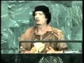 Speech of Muammar Al Gaddafi at the United.