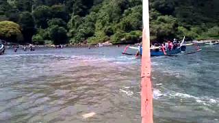 preview picture of video 'Menuju Cagar Alam KUCUR Dengan Naik Perahu / Boat Dari Pantai Pancer - Puger'