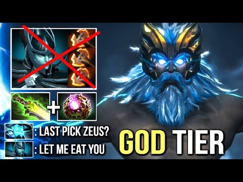 EPIC Pro Zeus vs 2x Hard Counter Crazy 100k Damage Even BKB Can't Help Insane Gameplay WTF Dota 2