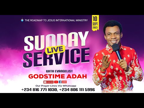 SUNDAY LIVE SERVICE (10TH SEPTEMBER 2023)