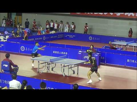 Zhang Jike vs Chen Weixing | Warm-up matches for WTTTC (Private Video)