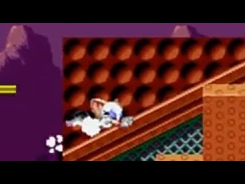 Rouge in Sonic 1 (Genesis) ~ Part 3 - Spring Yard Zone
