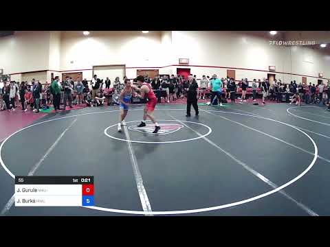 55 Lbs Semifinal - Jonathan Gurule, NMU-National Training Center Vs Jakason Burks, MWC Wrestling A