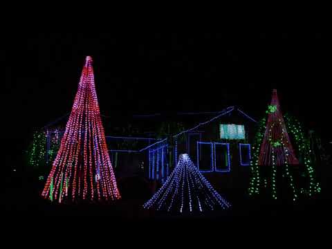 LithgowLights 2018 Show - Silent Night by Mannheim Steamroller