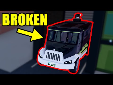 NEW BANK TRUCK is BROKEN... | Roblox Jailbreak