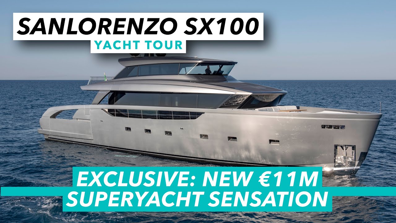 Sanlorenzo SX100 yacht tour