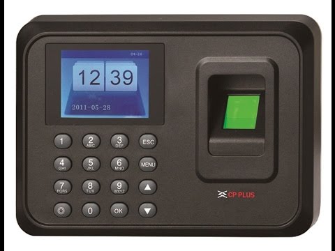 Cp plus biometric attendance system installation