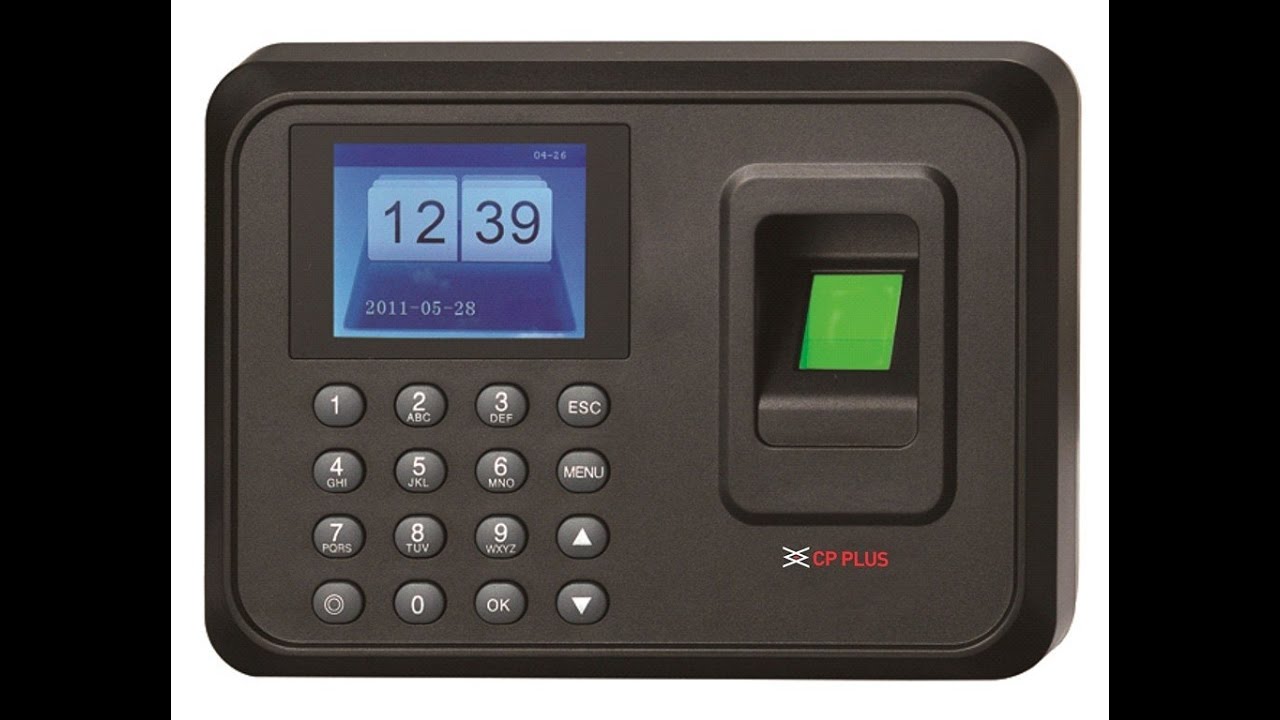 CP Plus Biometric Attendance System Installation