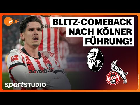 SC Freiburg – 1. FC Köln | Bundesliga, 19. Spieltag 2025/26 | sportstudio