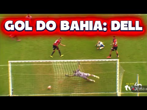 💣😱GOL DO BAHIA NO VITÓRIA LÁ NO BARRADÃO: GOL DE DELL