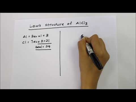 lewis structure of aluminium trichloride