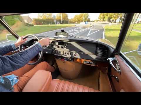 Citroen DS23 Pallas Hydraulique - Driving Video - Oldenzaal Classics