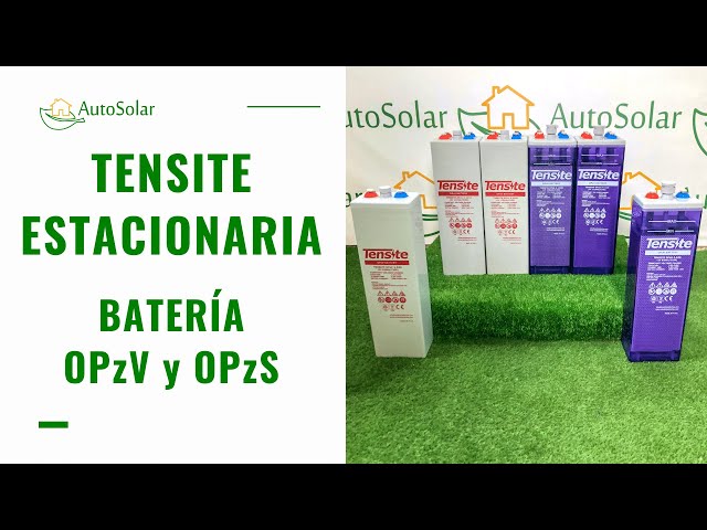 Batería 6V 600Ah Tensite OPzS
