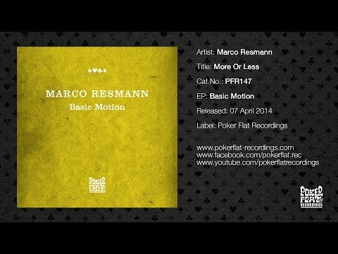 Marco Resmann - More Or Less