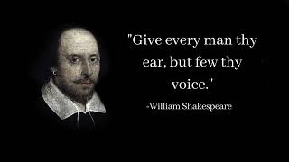 30 Greatest William Shakespeare Quotes Part 1