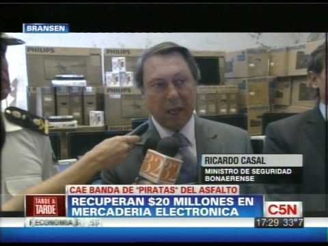 C5N - POLICIALES: CAE BANDA "PIRATAS DEL ASFALTO"