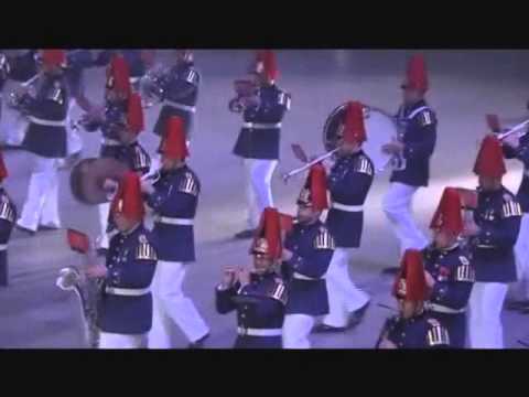 Banda de Conciertos del Ejército de Chile en el "Tattoo Militaire de Québec 2012"