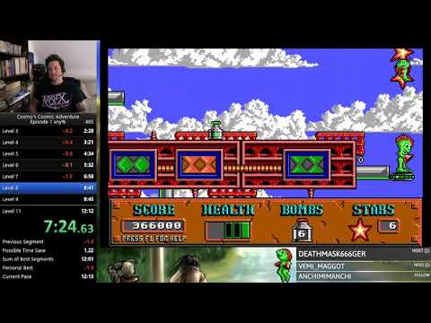 Cosmo's Cosmic Adventure Episode 1 Any% WR 12:07:22 [obsolete]