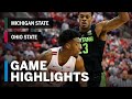 Extended Highlights: Michigan State At Ohio State | Big Ten Basketball