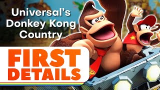 Super Nintendo World's Donkey Kong Expansion NEW DETAILS (CG Trailer & Merch!)