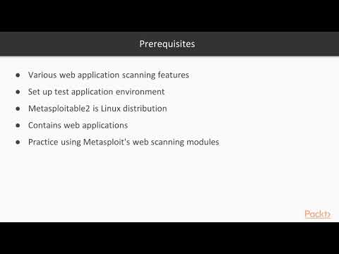 Learning Metasploit Setting Up a Vulnerable Application | packtpub com
