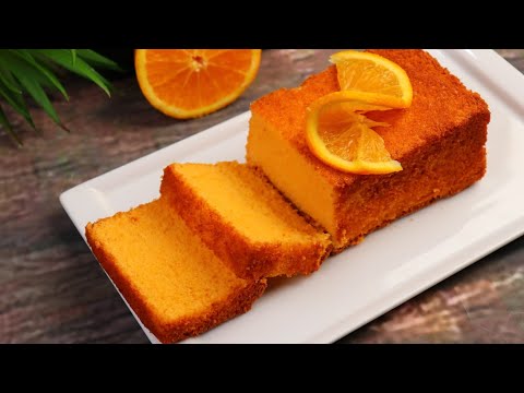 ২ ডিমের অরেন্জ পাউন্ড কেক,Orange pound cake,Tea time orange cake,Soft orange cake