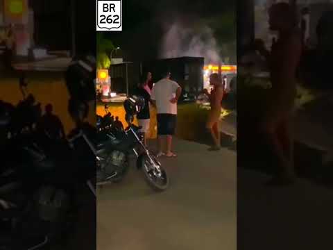 Acidente na BR 262 em Reduto MG.