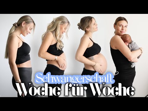Meine Reise der Schwangerschaft ( 5 - 40 Woche & Geburt ) 🖤  BELLY TRANSFORMATION 🤰🏼 | Dagi
