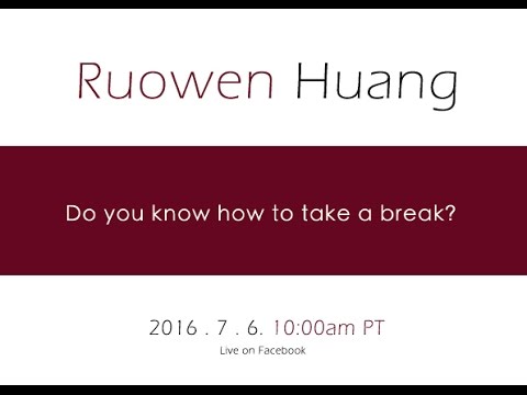 Ep. 133. Do you know how to take a break?