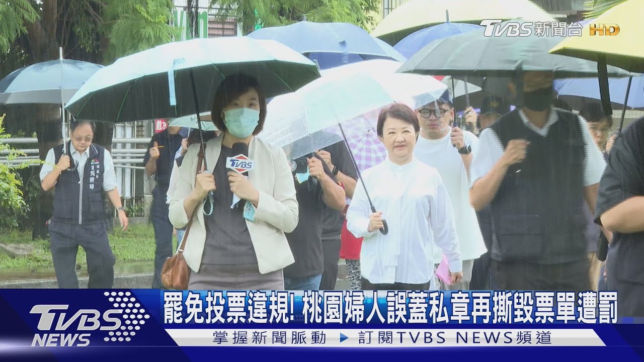 罷免投票違規!桃園婦人誤蓋私章再撕毀票單遭罰