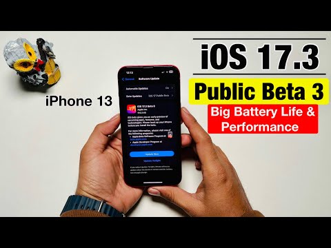 iOS 17.3 Public Beta 3 Released - What’s New ? On iPhone 13