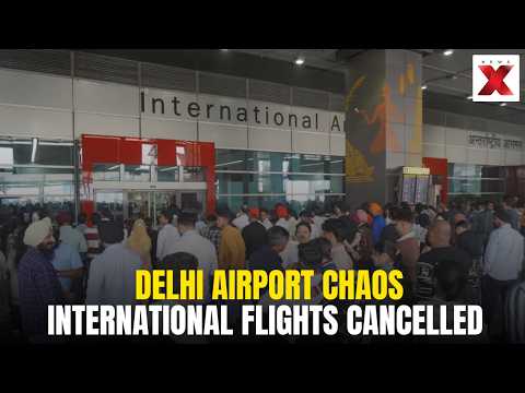DELHI AIRPORT CHAOS: Passengers Stranded As Flights To Europe, US Cancelled | Middle East News