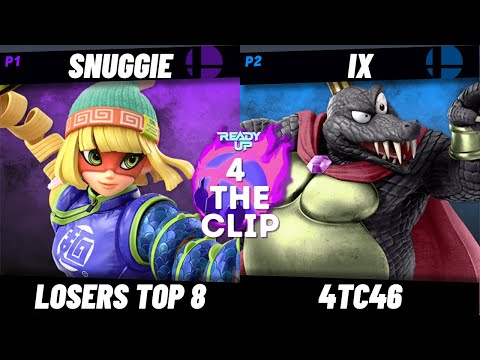 4TC46 - Snuggie (Min Min) Vs. IX (King K. Rool) - Losers Top 8