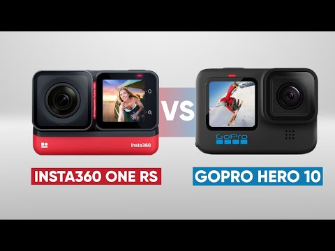 Insta360 One RS vs GoPro Hero 10 Black - Who's The Action Cam King?