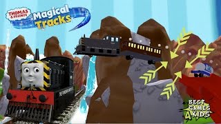 BUG - MAVIS with 2 Ghost Wagons | Thomas & Friends: Magical Tracks - Kids Train Set #21 By Budge