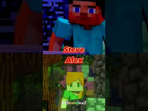 EPIC F F Showdown: Steve vs Alex in Minecraft!