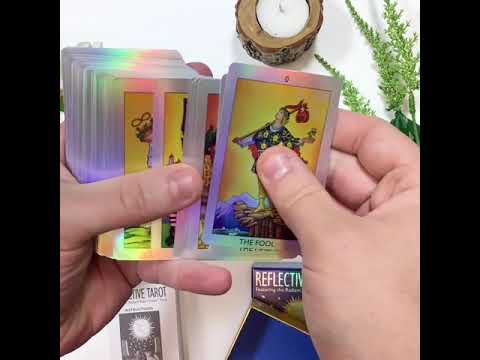 Миниатюра изображения товара Гадальные карты U.S. Games Systems Reflektive Tarot Featuring the Radian Rider-Waite Tarot / REF78